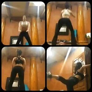 Denise Milani Working Out