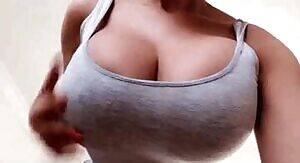 Big Juicy Tits Braless In A Tight Top