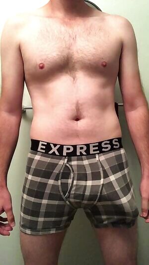 So much bulge you can stroke it