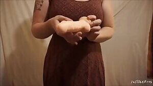 Watch me unbox, suck, and fuck my new toy in this brand new !