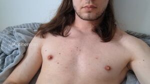 Long Haired Men Bisexual Erect Nipples