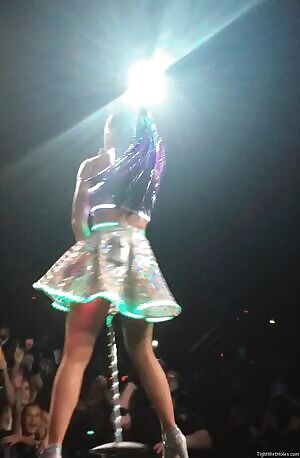 Katy Perry upskirt in concert