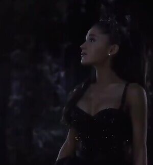 Showing off a little cleavage