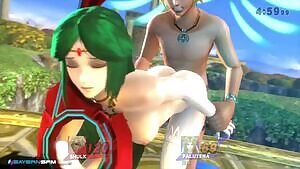 Palutena feel it from Shulk