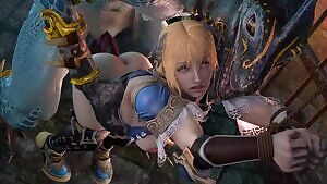 Sophitia vs Lizardman