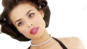 Playboy Model Briana Ashley Stripping Nude