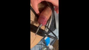 Urethral Sounding Object Insertion Vibrator