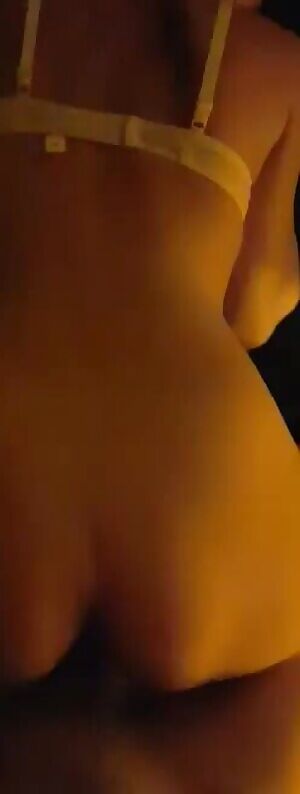 Load on my GF's tight ass