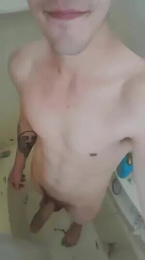 Are shower selfies still cool?