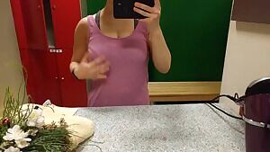 Love being the last one in the locker room 😉