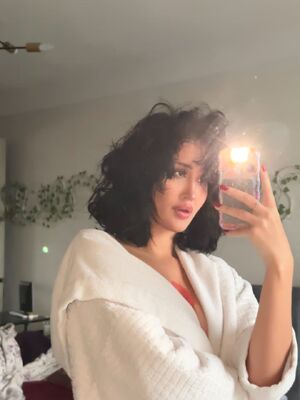 Braless Brunette Homemade Natural Tits Robe
