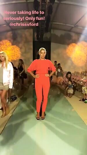 Devin Brugman on the Runway