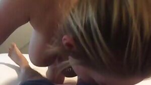 A great pair dangling while she works