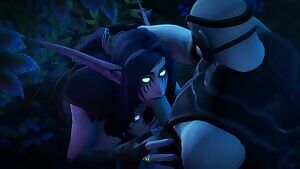 Night Elf blowjob