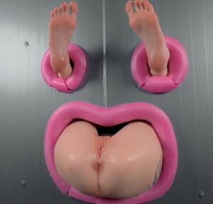Feet View Ass to Pussy Soles