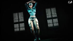 Jill Valentine - Model turntable