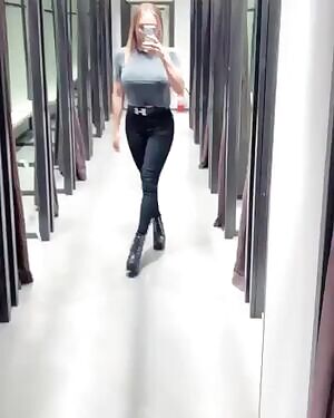 Thin Cotton + Huge Tits