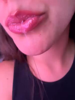 Spit In Mouth Dripping Drool Drooling