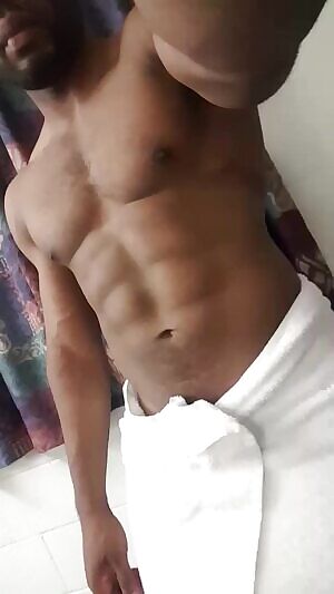 The first thing you'd see as soon as I got out of the shower 😈