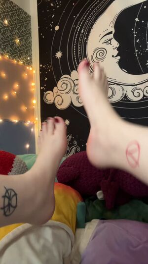 Goth Feet Alt Alternative Foot Tattoo
