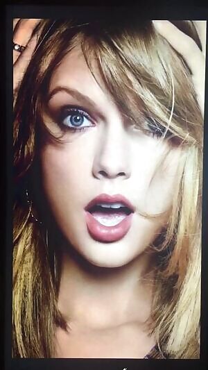 Taylor Swift gets her face PLASTERED with my load for Valentines Day!!!