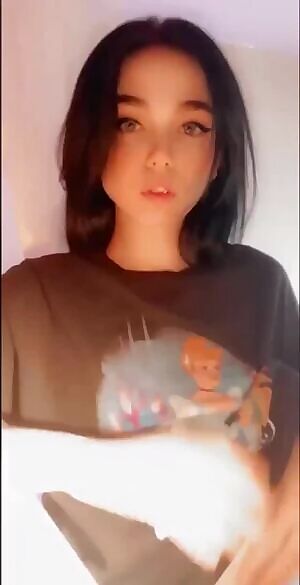 She loves to pinch her perky nips