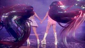 Ari and Lady Gaga ass