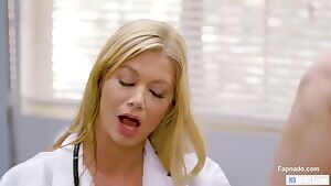 Squirting in the Doctors face