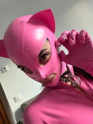 Masked Catsuit Hood Latex