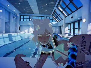 Vtuber 3D Bikini Swimming Pool VR