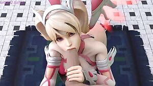 Pink Mercy Blowjob