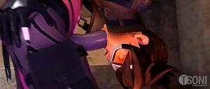 Widow captures Tracer