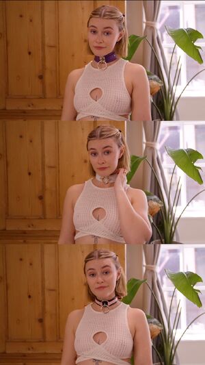 British Babes Clothed Collared Petite PrincessRae