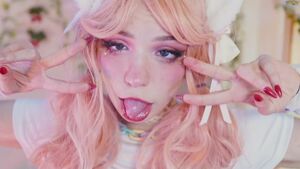 Ahegao With Sound Cosplay Egirl