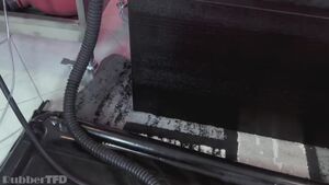 Glove Fetish Amateur Breath Play Catsuit