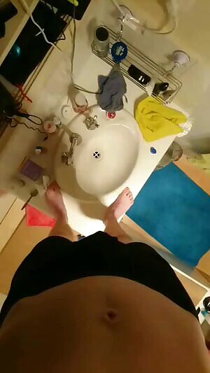Pissing hard and dripping cum thanks to you guys.