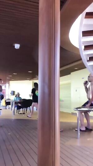 Stumbled upon this beauty on a cruise ship...been fapping ever since.