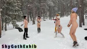 Embarrassed Naked Females Exhibitionism Exhibitionist Exposed