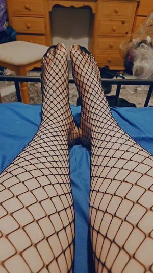 Goth Feet Fishnet Trans Transgender