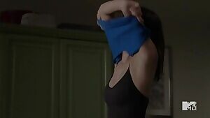 Taking off Her Shirt