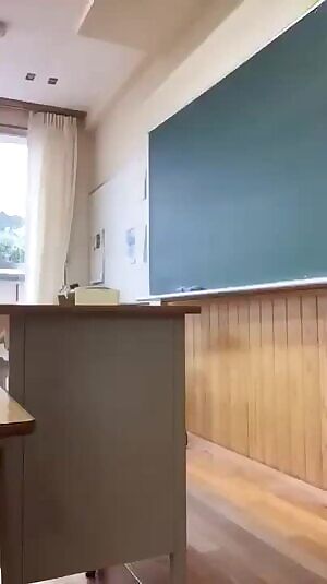 Stripped panties in class long time ago