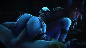 Sylvanas fucked and spanked
