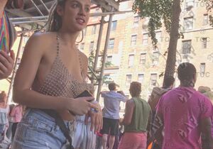 Slow Motion Big Nipples Bouncing Tits