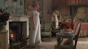 Anya Taylor-Joy showing off her legs in 'Emma'