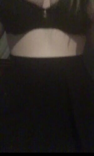 Wearing nothing under my skirt today made me horny