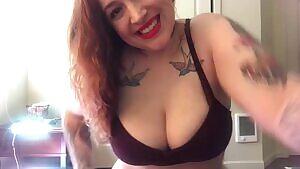 I love my new maroon bra!