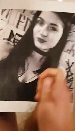 Covered my hot friend in cum