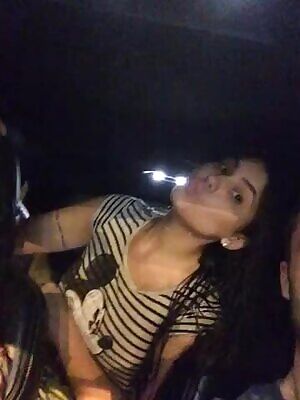 The one with the glasses.