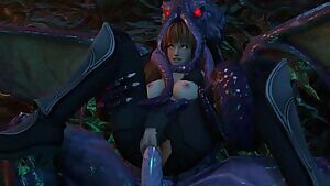 Kasumi and a Mindflayer