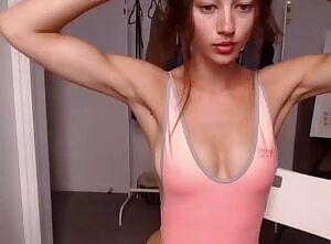 Revealing A Perfect Set Of Natural Breasts